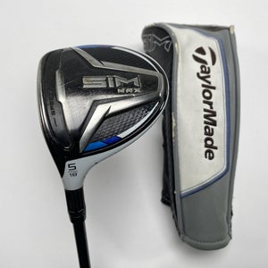 TaylorMade SIM MAX 5 Fairway Wood 18* Fujikura Ventus Blue 5R Regular LH HC