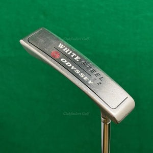 Odyssey White Steel #2 35" Flow-Neck Blade Putter Golf Club