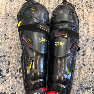 Intermediate Bauer Vapor 2X Pro 12" Shin Pads  (Used)