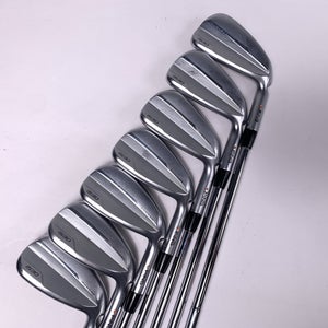 Ping i530 Iron Set 5-PW+GW Orange Dot 2* Flat Dynamic Gold Mid S300 Stiff RH