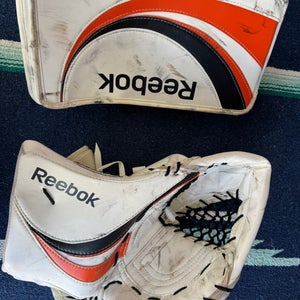 Flyers Pro Return Blocker and Glove. Reebok premiere series lll senior