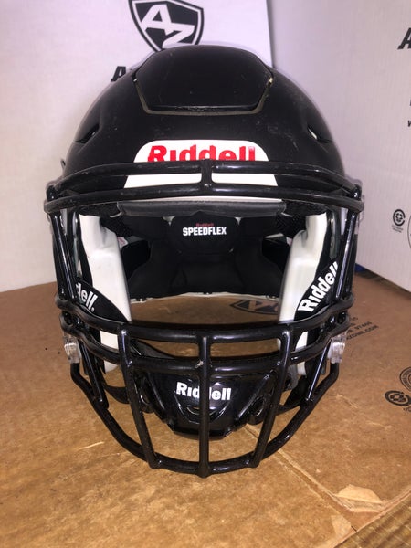 USED RIDDELL FLEX ADULT HELMET - MEDIUM - FLAT BLACK - REJECTED