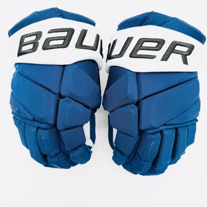 Bauer Vapor Hyperlite Hockey Gloves-13"-Grey Clarino Palms-Custom Short Cuffs