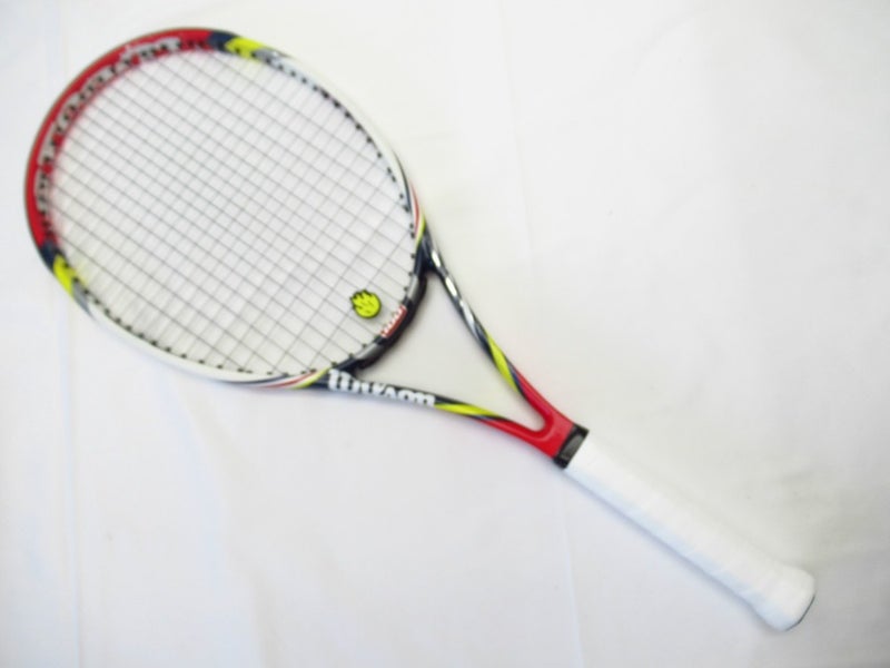 WILSON BLX STEAM 100 TENNIS RACQUET (4 1/4) JAPAN DEALER DEMO. NEW GRIP!!