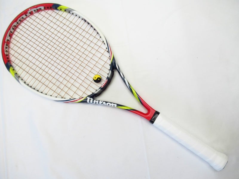 WILSON BLX STEAM 100 TENNIS RACQUET (4 1/4) JAPAN DEALER DEMO. NEW GRIP!!