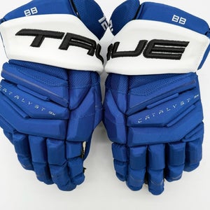 Nearly New NHL Pro Stock True Catalyst Hockey Gloves-13.5"-Single Layer Palms