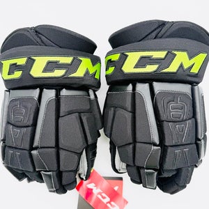 New Dallas Stars BLACKOUT CCM HGCLPP Hockey Gloves-15"-Single Layer Palms