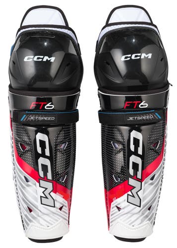 NEW CCM Jetspeed FT6 Shin Pads 14"