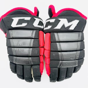 NHL Chicago Blackhawks CCM HG97 Hockey Gloves-14"-Single Layer Palms