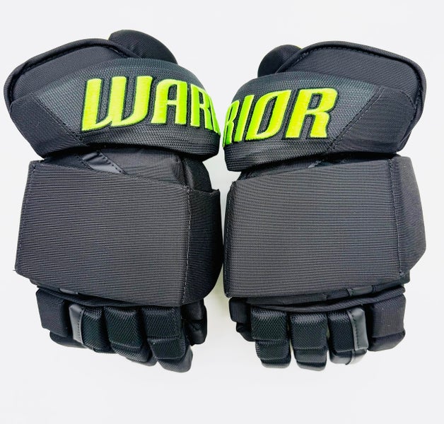 New Dallas Stars BLACKOUT Warrior Alpha Hockey Gloves-14"-Single Layer Palms