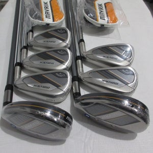 Callaway Mavrik Iron Set - 4H, 5H, 6-PW - Regular Flex Graphite & Steel - NEW