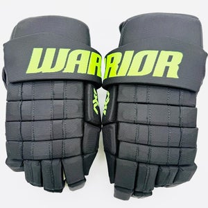 Ryan Suter Dallas Stars BLACKOUT Warrior AX1 Hockey Gloves-14"