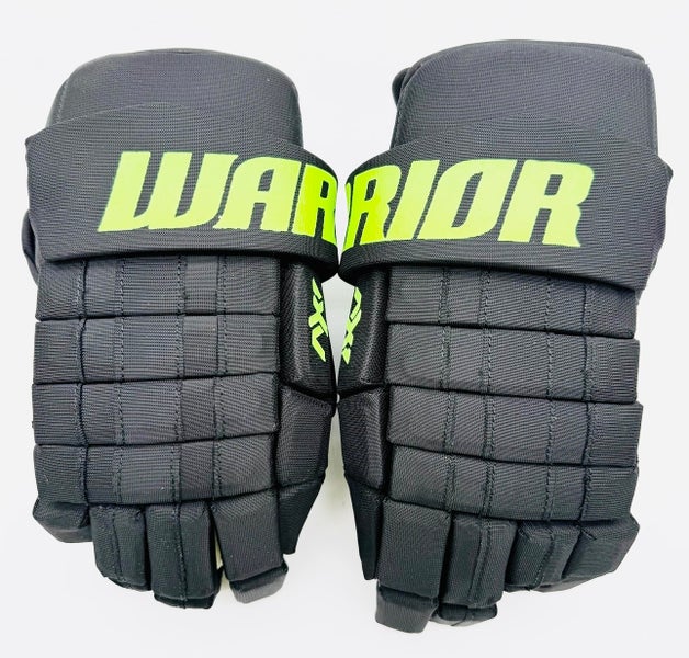 Ryan Suter Dallas Stars BLACKOUT Warrior AX1 Hockey Gloves-14"