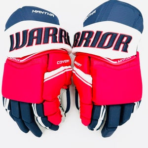 New Washington Capitals Warrior Covert QRE Pro Hockey Gloves-15"-Single Layer Palms