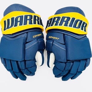 Nearly New Pro Stock Warrior Covert QR1 Pro Hockey Gloves-14"-Single Layer Palms