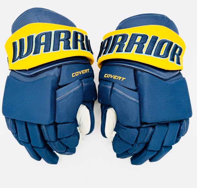 Nearly New Pro Stock Warrior Covert QR1 Pro Hockey Gloves-14"-Single Layer Palms
