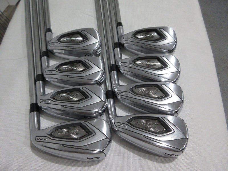 Titleist T400 Iron Set - 5-PW, 43*, 49* - Regular Flex Graphite