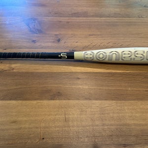 2024 Warstic Bonesaber Hybrid USABat Certified Bat (-5) 25 oz 30" (Used)