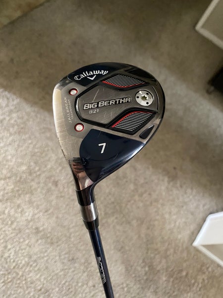 Men's Callaway Big Bertha B21 Left Hand Fairway Wood Extra Stiff Flex 7 Wood (LikeNew)