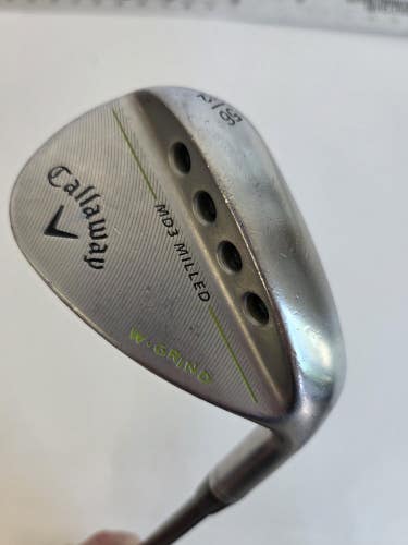 Callaway MD3 Milled W Grind 56* 12 Bounce Sand Wedge Fujikura 85ST Shaft 34.75"