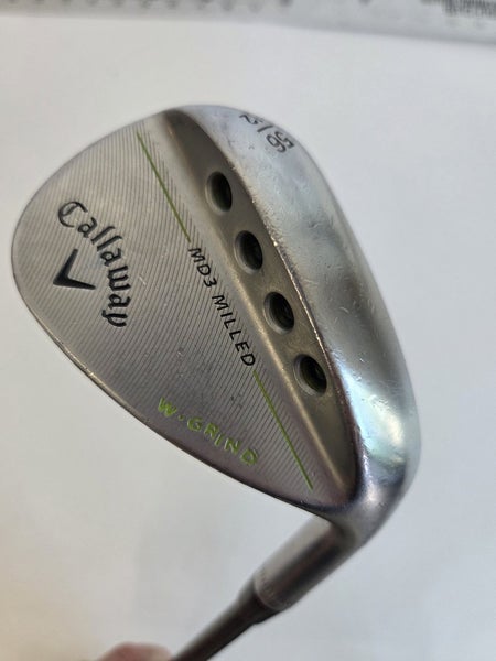 Callaway MD3 Milled W Grind 56* 12 Bounce Sand Wedge Fujikura 85ST Shaft 34.75"
