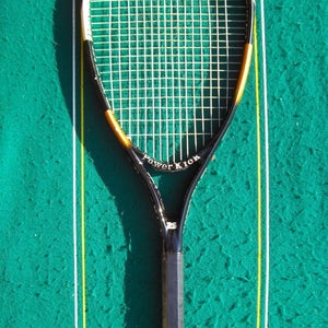 Unique Pro Select Power Kick 100 Graphite Racquet OS 107 4 1/2 Strung 16x21 EXCL