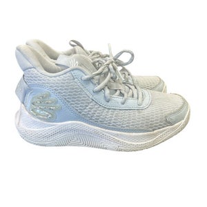 Used Under Armour Basketball Shoes Y Grey Junior 04 11862-S000089641
