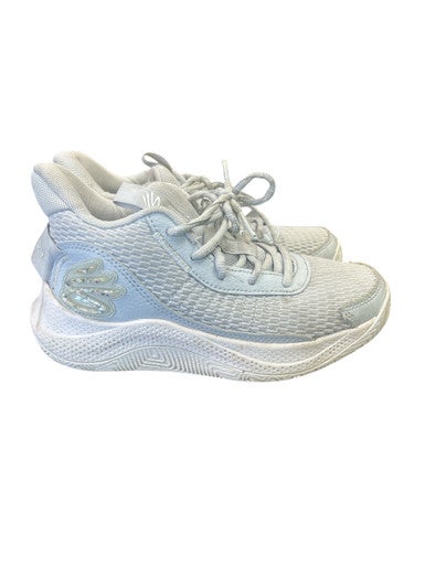 Used Under Armour Basketball Shoes Y Grey Junior 04 11862-S000089641