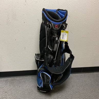 Used HUNTER SPIRIT STAND BAG Mens Stand Bag Black And Royal Blue 11855-S000187687