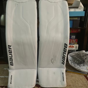 Large  Bauer Supreme Shadow Goalie Leg Pads Pro Stock (New)