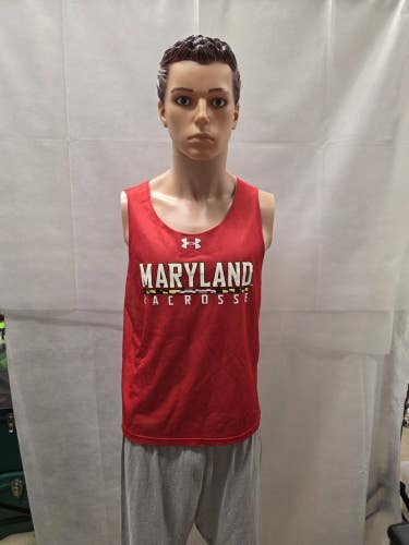 Maryland Terrapins Lacrosse Under Armour Reversible Practice Jersey M NCAA