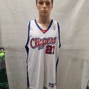 Vintage Darius Miles Los Angeles Clippers Champion Jersey 52 XXL NBA