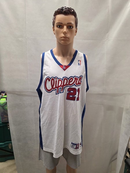 Vintage Darius Miles Los Angeles Clippers Champion Jersey 52 XXL NBA