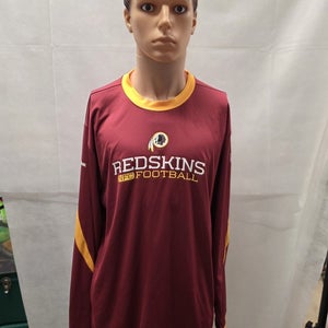 Retro Washington Redskins Reebok Long Sleeve Shirt XL NFL