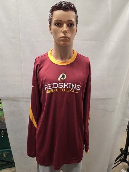 Retro Washington Redskins Reebok Long Sleeve Shirt XL NFL