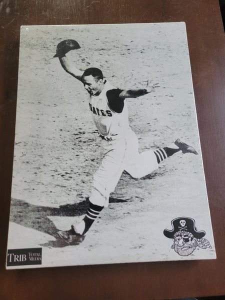 Pittsburgh Pirates Bill Mazeroski 1960 World Series Photo Canvas