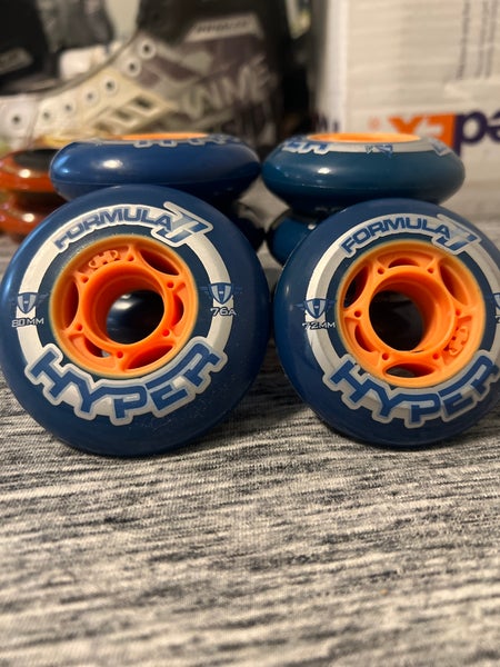 72/80 full set of formula G hyper wheels