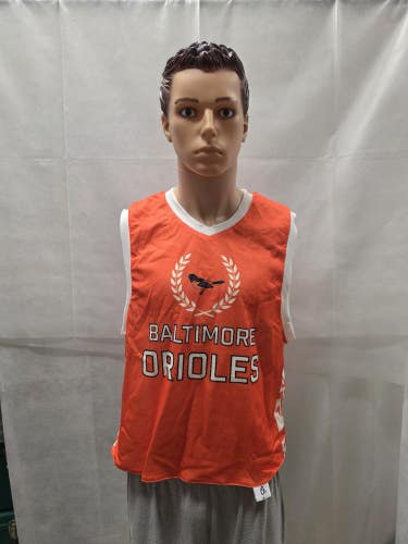 Baltimore Orioles SGA Lacrosse Reversible Practice Jersey M MLB