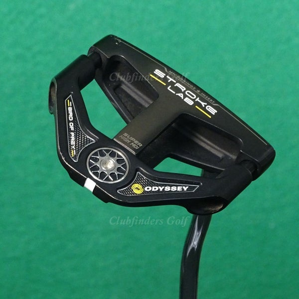 Odyssey Stroke Lab Bird Of Prey Black 33" DB Putter Golf Club W/ Stroke Lab