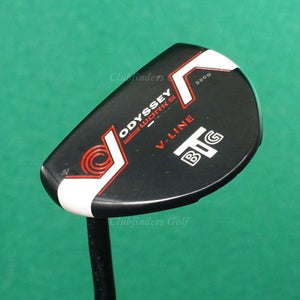 LH Odyssey Works V-Line Big T Mallet 35" Double-Bend Putter Golf Club