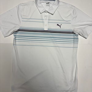 White Medium Men's Puma Shirt
