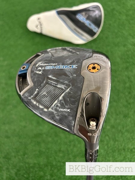 Callaway Paradym Ai Smoke Max 9.0 Driver w Headcover / Stiff