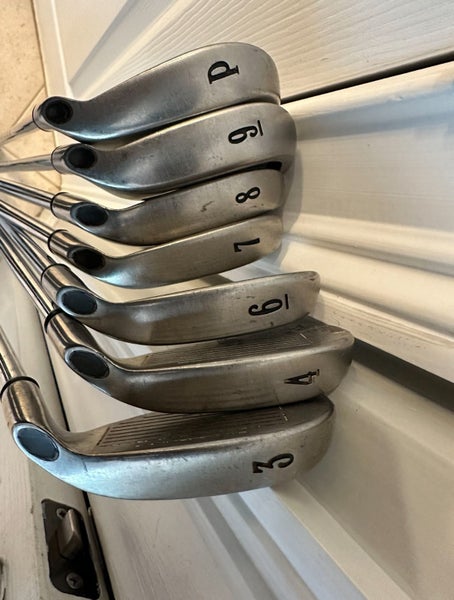 Men's Callaway Steelhead X-14 Right Handed Iron Set 9 Pieces Steel Shaft (Used)