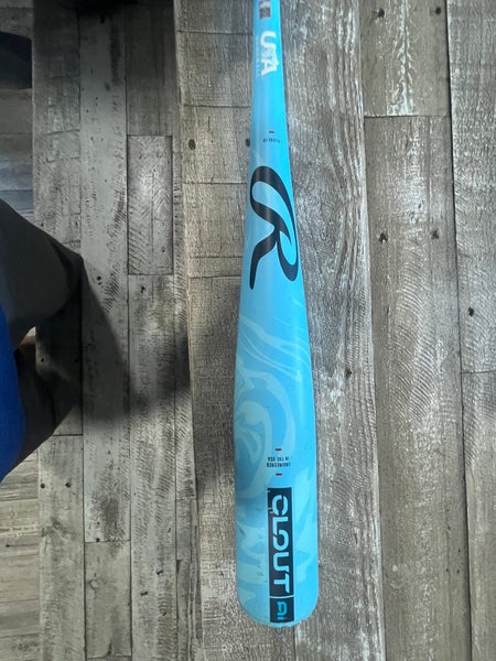 2025 Rawlings Clout AI Alloy USABat Certified Bat (-10) 20 oz 30" (Used)