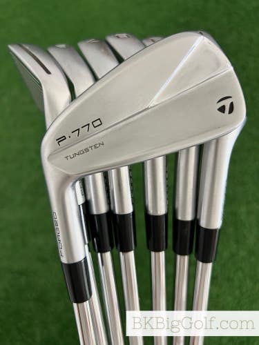 LH Taylormade P770 / P7MC 23 Forged Combo Iron Set 4-P