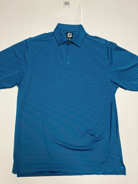 Blue Medium/Large Men's Footjoy Shirt