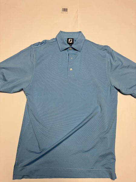 Blue Medium/Large Men's Footjoy Shirt