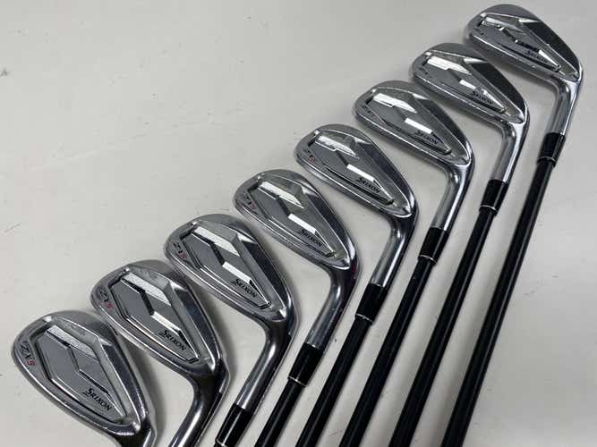 Srixon ZX5 Iron Set 4-PW+AW KBS Max Graphite Iron 55 Senior Graphite Mens RH