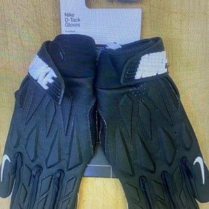 Nike D-Tack 7.0 Football Lineman Padded Gloves, Black, XLarge $70.00!!