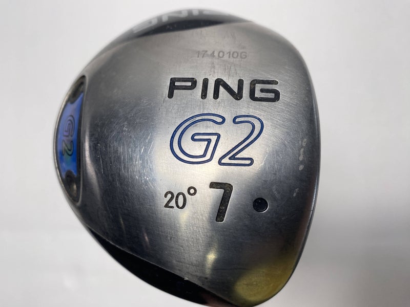 Ping G2 7 Fairway Wood 20* TFC100 Soft Regular Senior Graphite Mens RH